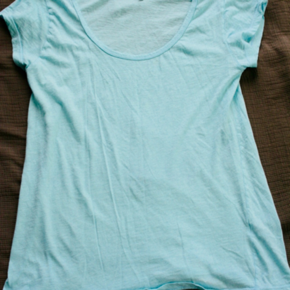 Fresh Produce Vintage t shirt Small lightest blue